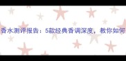 必入款ForHer香水测评报告5款经典香调深度教你如何选对专属香氛