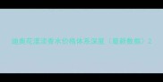 迪奥花漾淡香水价格体系深度最新数据