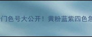 曼丹面膜冷门色号大公开黄粉蓝紫四色急救功效全