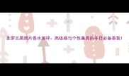 圣罗兰黑鸦片香水测评高级感与个性兼具的冬日必备香氛